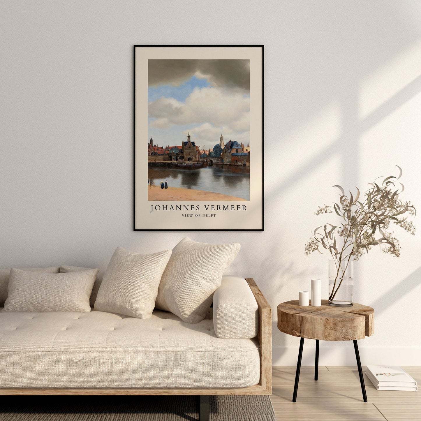Johannes Vermeer Poster, Vintage Gallery Art Print, Vermeer Print, Famous Art, Vintage Museum Print, Vermeer Vintage Wall Art, Ideal Gift