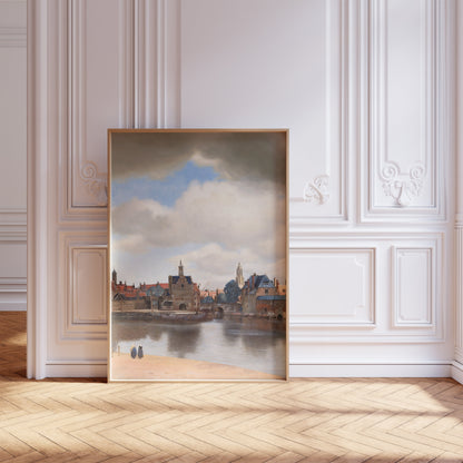 Johannes Vermeer Poster, Vintage Gallery Art Print, Vermeer Print, Famous Art, Vintage Museum Print, Vermeer Vintage Wall Art, Ideal Gift