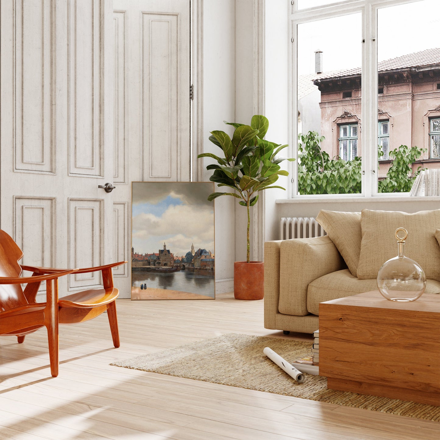 Johannes Vermeer Poster, Vintage Gallery Art Print, Vermeer Print, Famous Art, Vintage Museum Print, Vermeer Vintage Wall Art, Ideal Gift