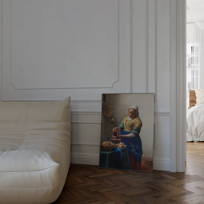 Johannes Vermeer Poster, Vintage Gallery Art Print, Vermeer Print, Famous Art, Vintage Museum Print, Vermeer Vintage Wall Art, Ideal Gift