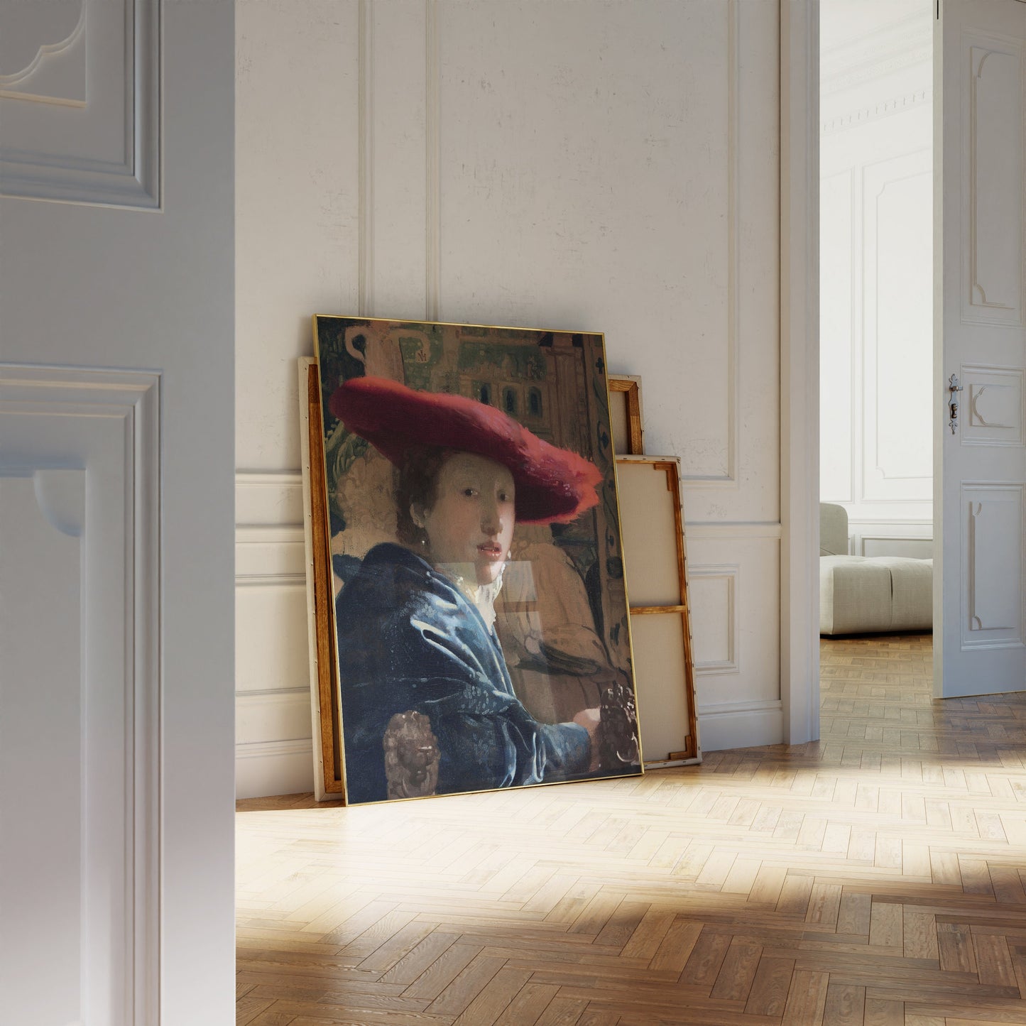 Johannes Vermeer Poster, Vintage Gallery Art Print, Vermeer Print, Famous Art, Vintage Museum Print, Vermeer Vintage Wall Art, Ideal Gift