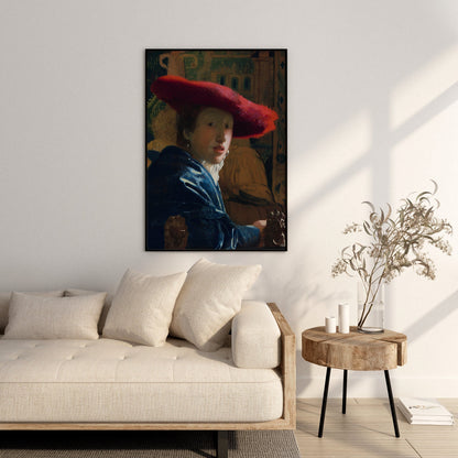 Johannes Vermeer Poster, Vintage Gallery Art Print, Vermeer Print, Famous Art, Vintage Museum Print, Vermeer Vintage Wall Art, Ideal Gift
