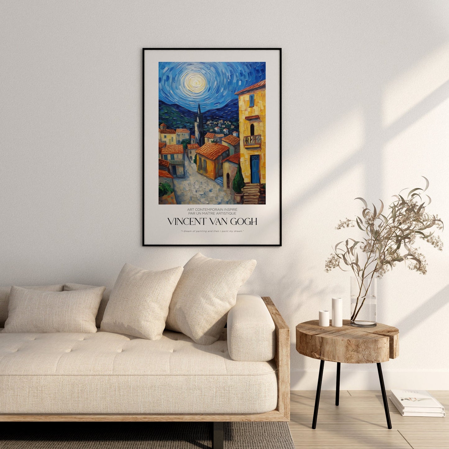 Vincent Van Gogh Poster - Modern Exhibition Wall Art, Van Gogh Print as Classic Art Painting, Impressionist Print as Trendy Home Decor