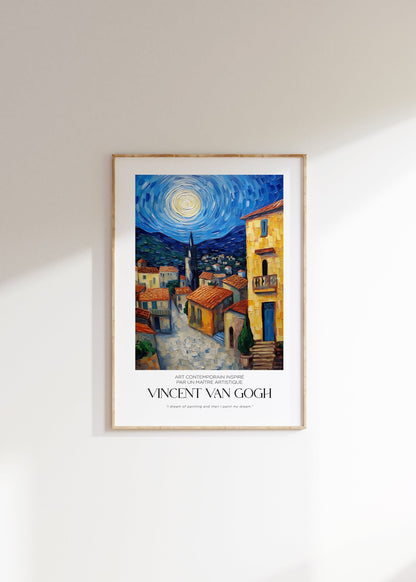 Vincent Van Gogh Poster - Modern Exhibition Wall Art, Van Gogh Print as Classic Art Painting, Impressionist Print as Trendy Home Decor