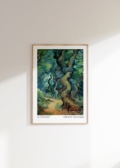 Vincent Van Gogh Poster - Modern Exhibition Wall Art, Van Gogh Print as Classic Art Painting, Impressionist Print as Trendy Home Decor