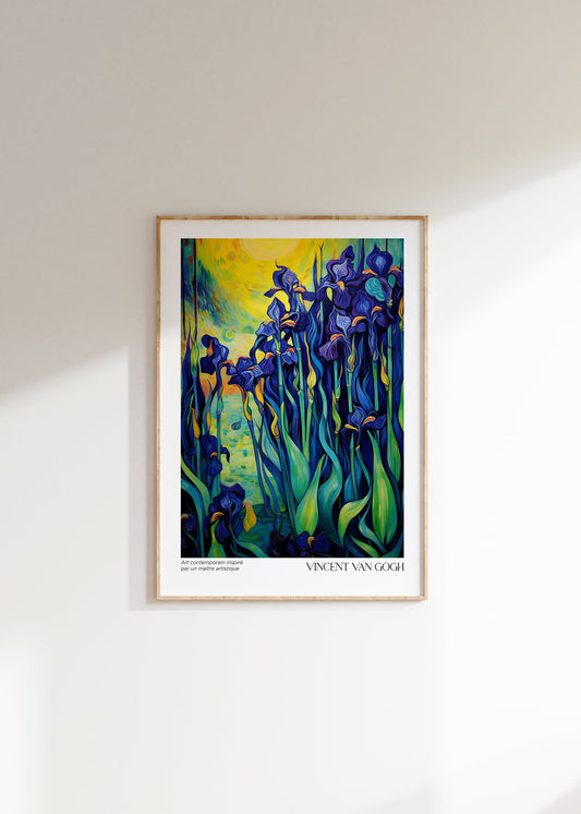 Vincent Van Gogh Poster - Modern Exhibition Wall Art, Van Gogh Print as Classic Art Painting, Impressionist Print as Trendy Home Decor