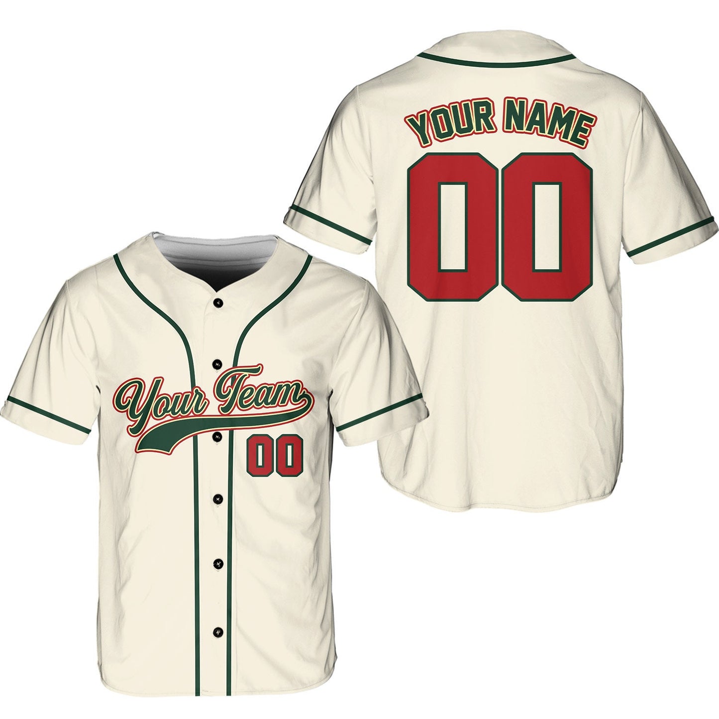 Personalized Team Name And Number Baseball Jersey, Custom Baseball Jersey Shirt, Baseball Jersey Uniform For Baseball Fans Baseball Lovers
