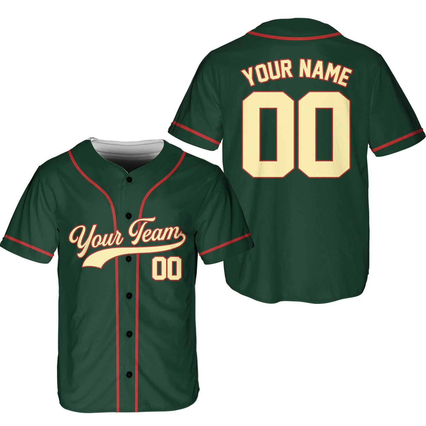 Personalized Team Name And Number Baseball Jersey, Custom Baseball Jersey Shirt, Baseball Jersey Uniform For Baseball Fans Baseball Lovers