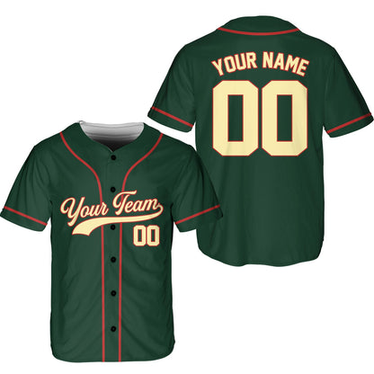 Personalized Team Name And Number Baseball Jersey, Custom Baseball Jersey Shirt, Baseball Jersey Uniform For Baseball Fans Baseball Lovers