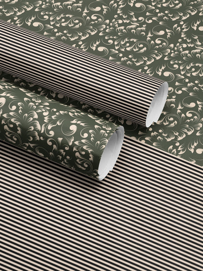 Green Wedding Wrapping Paper Classy Gift Wrap Anniversary Wrapping Paper Elegant Gift Wrap Wedding Gift Wrap Special Occasion Gift Wrap