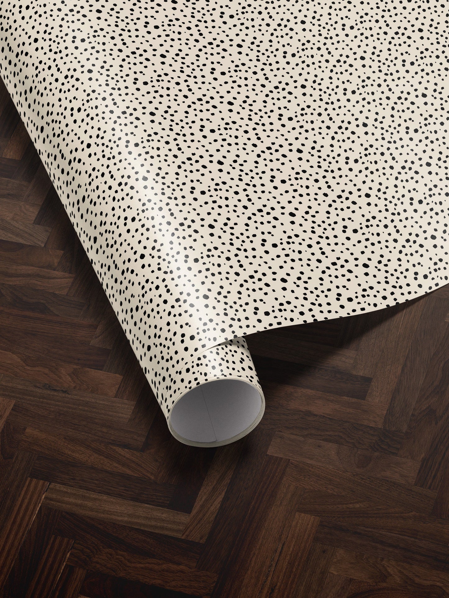 Spot Wrapping Paper Dalmatian Gift Wrap Animal Print Wrapping Paper Elegant Gift Wrap Birthday Gift Wrap Special Occasion Gift Wrap Black