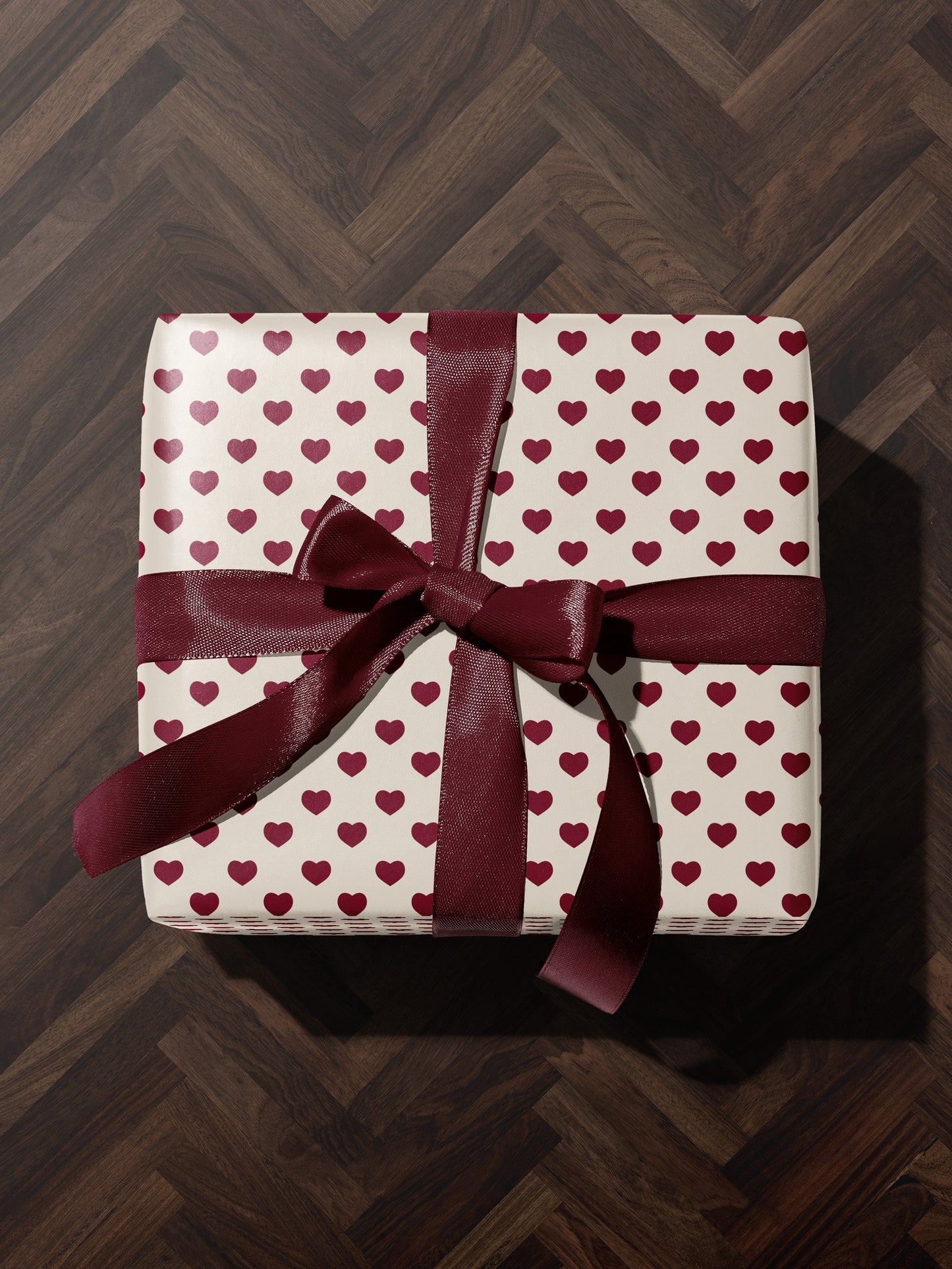 Heart Wrapping Paper Valentine Gift Wrap Love Gift Wrap Cute Gift Wrap Classic Gift Wrap Vintage Wrapping Paper for Gift for Her