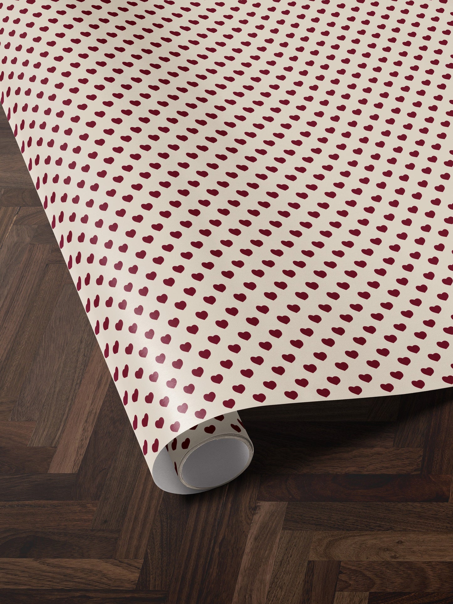 Heart Wrapping Paper Valentine Gift Wrap Love Gift Wrap Cute Gift Wrap Classic Gift Wrap Vintage Wrapping Paper for Gift for Her