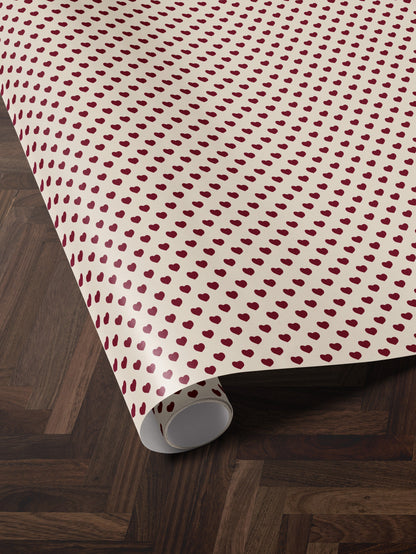 Heart Wrapping Paper Valentine Gift Wrap Love Gift Wrap Cute Gift Wrap Classic Gift Wrap Vintage Wrapping Paper for Gift for Her