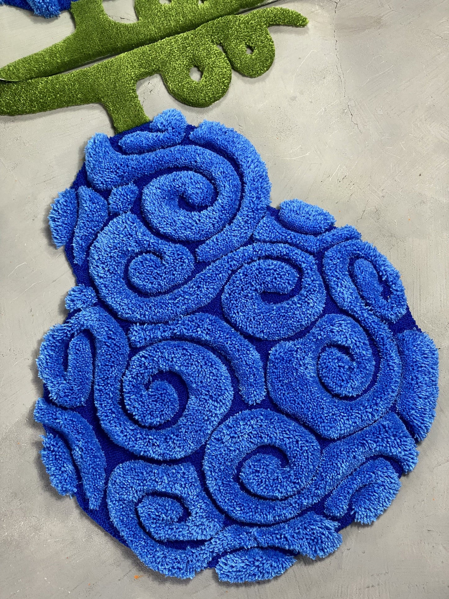 Anime themed 3D Tufted Rug, Handmade Fluffy Rug, Anime Rug, Anime Fan Gift, Plush Rug