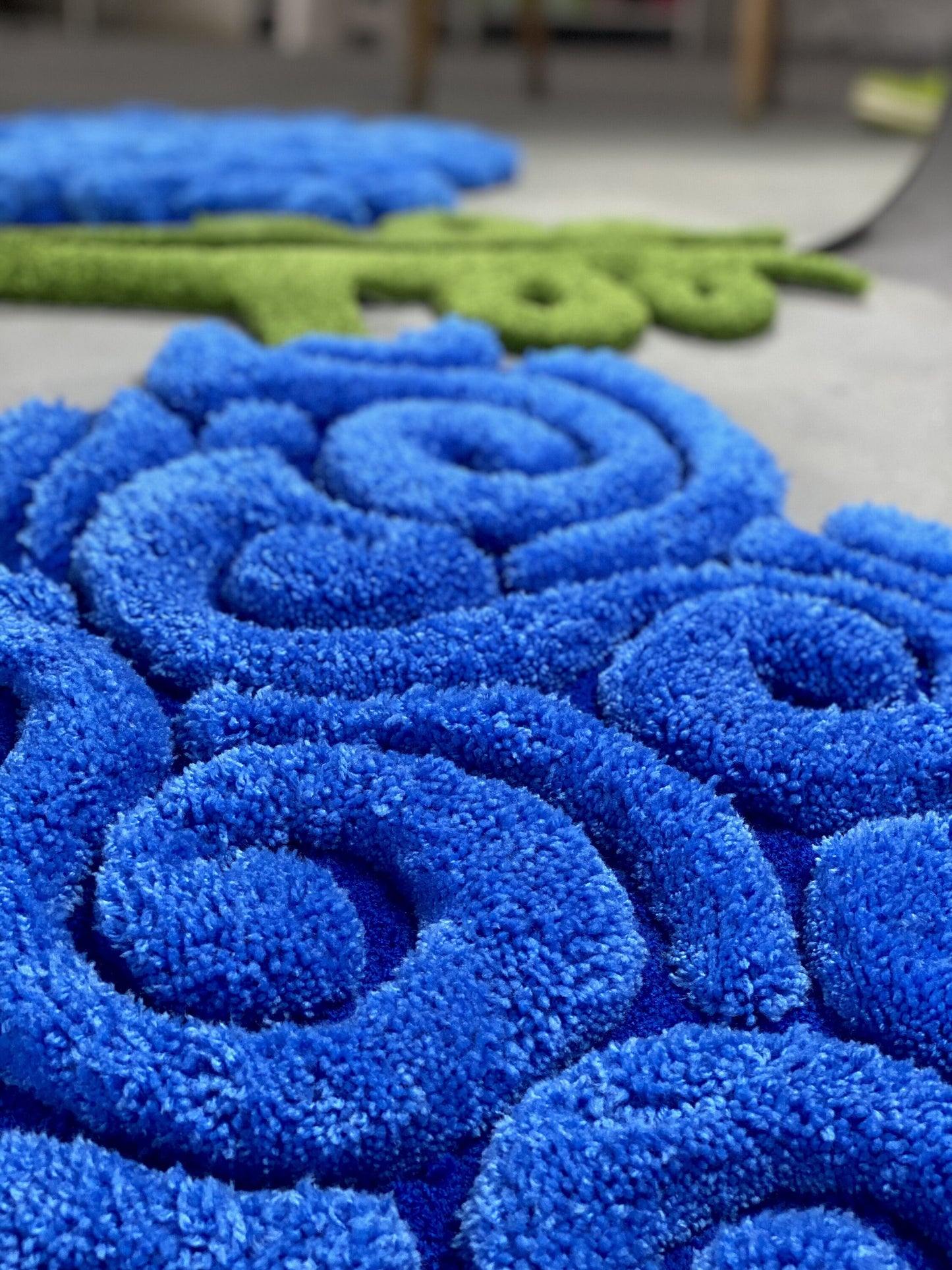 Anime themed 3D Tufted Rug, Handmade Fluffy Rug, Anime Rug, Anime Fan Gift, Plush Rug