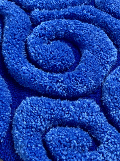 Anime themed 3D Tufted Rug, Handmade Fluffy Rug, Anime Rug, Anime Fan Gift, Plush Rug