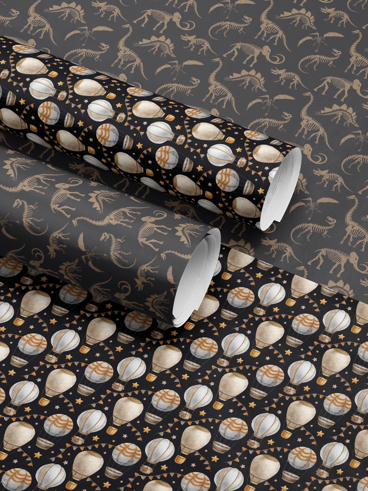 Dinosaur Wrapping Paper Boy Gift Wrap Birthday Gift Wrap Baby Shower Gift Wrap Little Boy Gift Wrap For Boy Wrapping Paper Son Gift Wrap