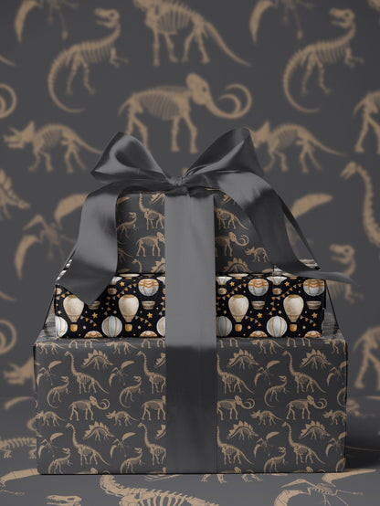 Dinosaur Wrapping Paper Boy Gift Wrap Birthday Gift Wrap Baby Shower Gift Wrap Little Boy Gift Wrap For Boy Wrapping Paper Son Gift Wrap