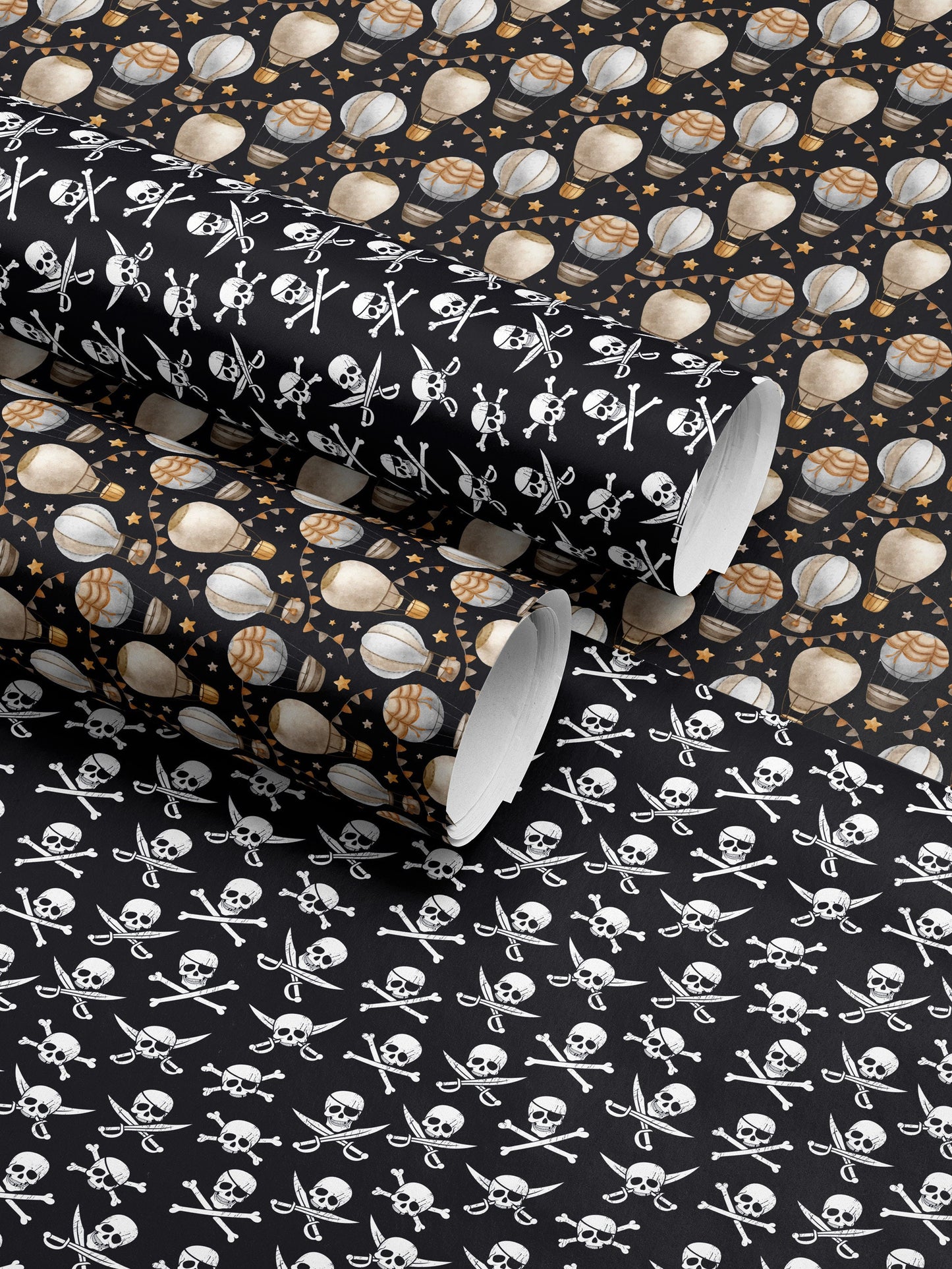 Pirate Wrapping Paper Boy Gift Wrap For Boy Wrapping Paper Birthday Gift Wrap Son Gift Wrap Skull Gift Wrap Birthday Boy Gift Wrap Pirate