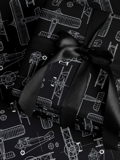 Airplane Wrapping Paper For Him Boy Gift Wrap For Boy Wrapping Paper Birthday Gift Wrap Boy Gift Wrap Baby Shower Gift Wrap Airplane