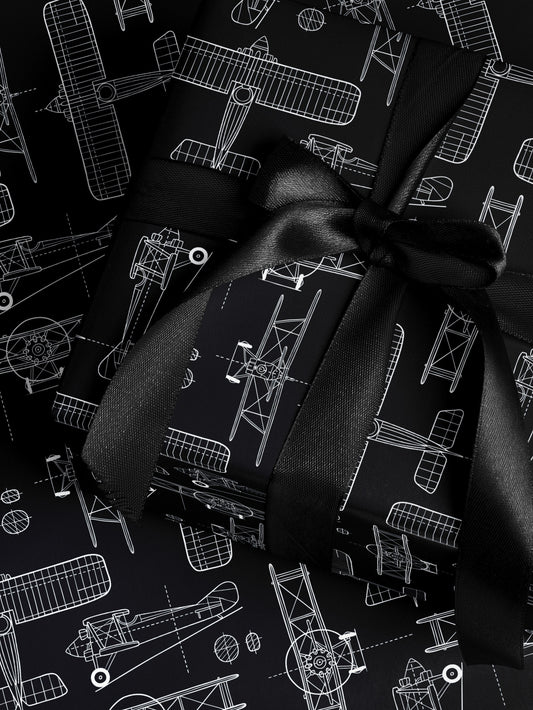 Airplane Wrapping Paper For Him Boy Gift Wrap For Boy Wrapping Paper Birthday Gift Wrap Boy Gift Wrap Baby Shower Gift Wrap Airplane