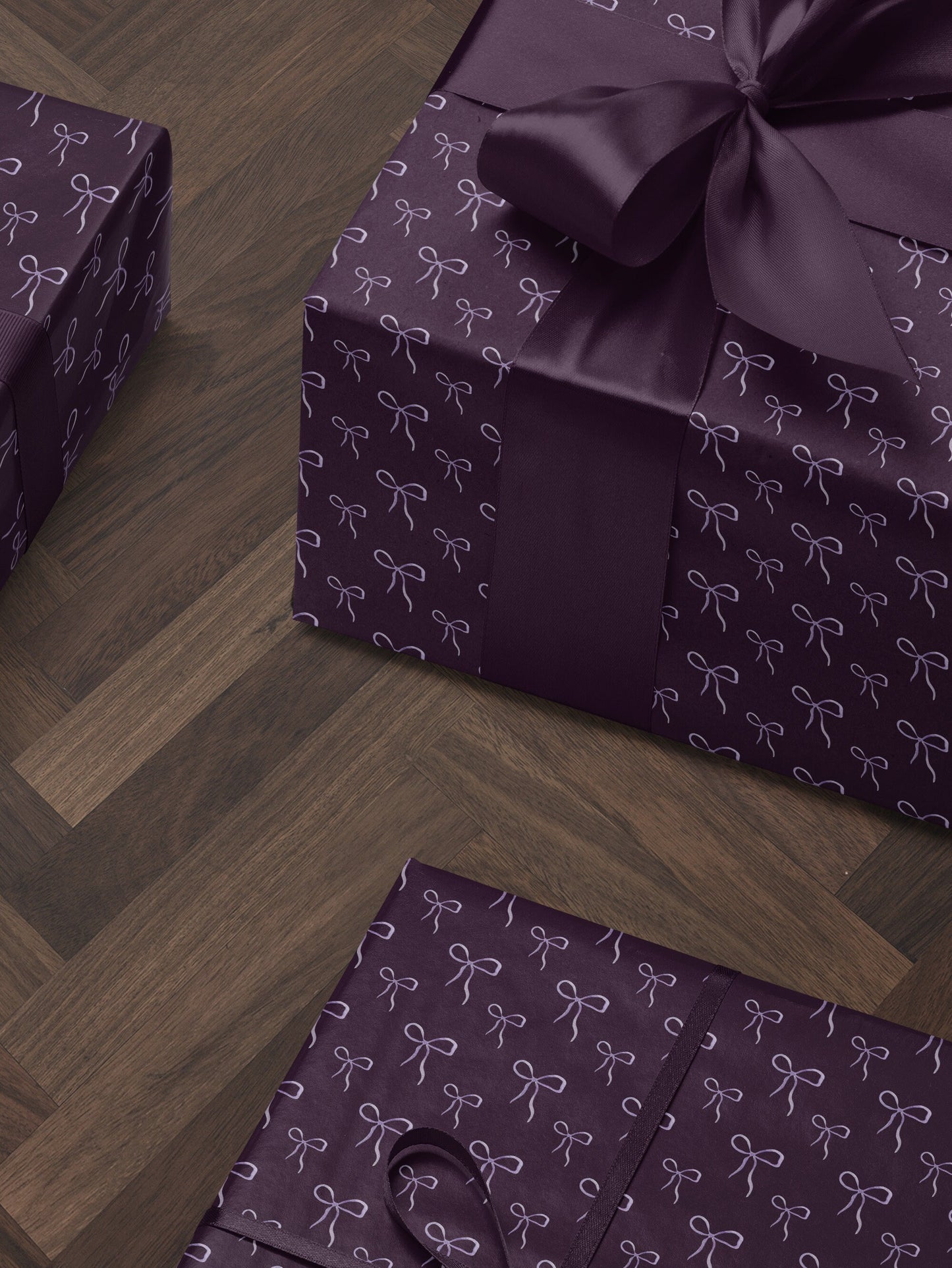 Purple Wrapping Paper Bow Gift Wrap For Her Girl Birthday Gift Wrap Girl Wrapping Paper Cute Wrapping Paper Baby Shower Girl Gift Wrap Baby