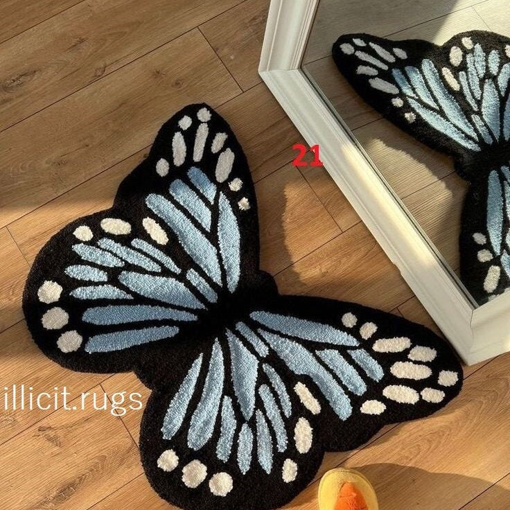 Custom Designed Hand-Tufted Rug Art