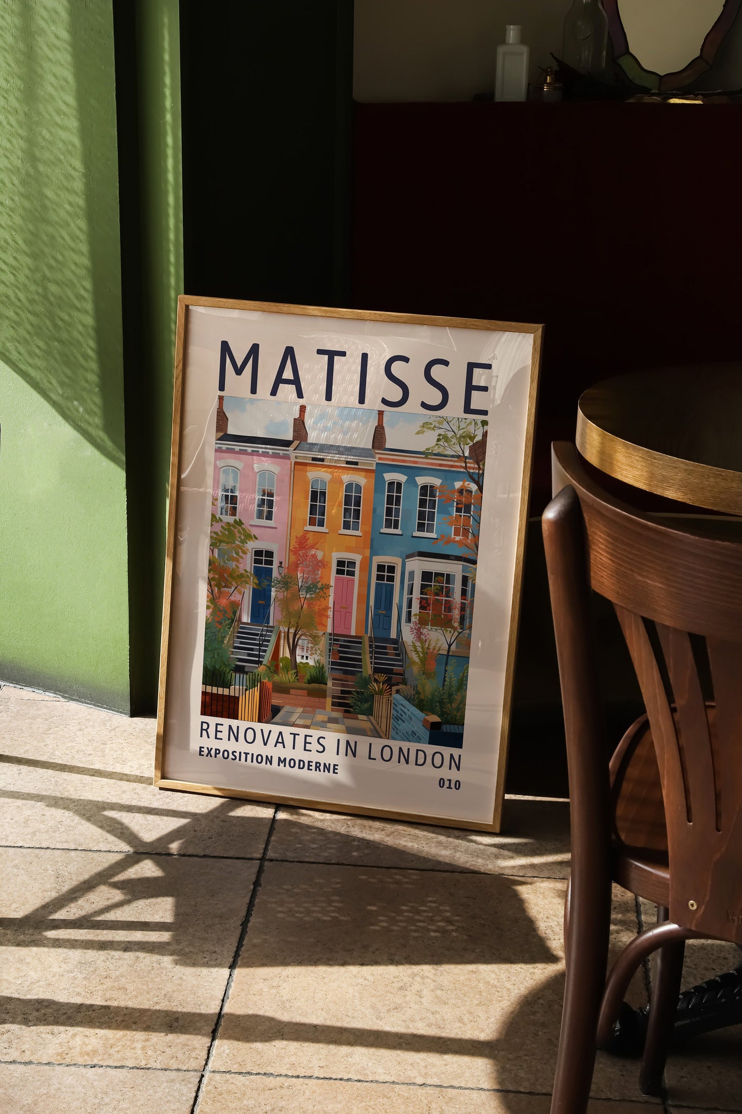 Henri Matisse London Renovation Exhibition Print - London Home, Gallery Art, Modern Classic Luxury Poster, Renovation Poster, Fun Colourful
