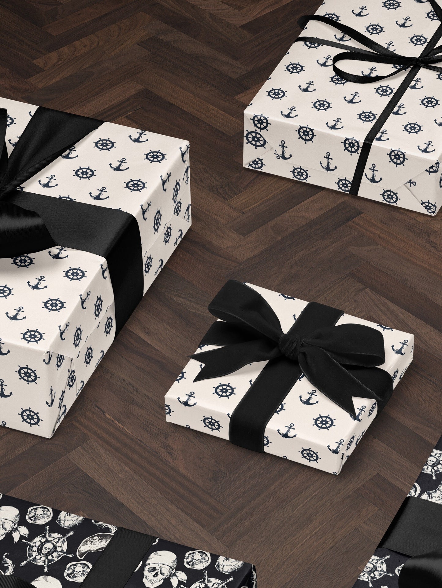 Boating Gift Wrap Paper Roll Sailboat Print Wrapping Paper Coastal Wedding Gift Nautical Gift for Him Beach Gift Idea Coastal Wrapping Paper