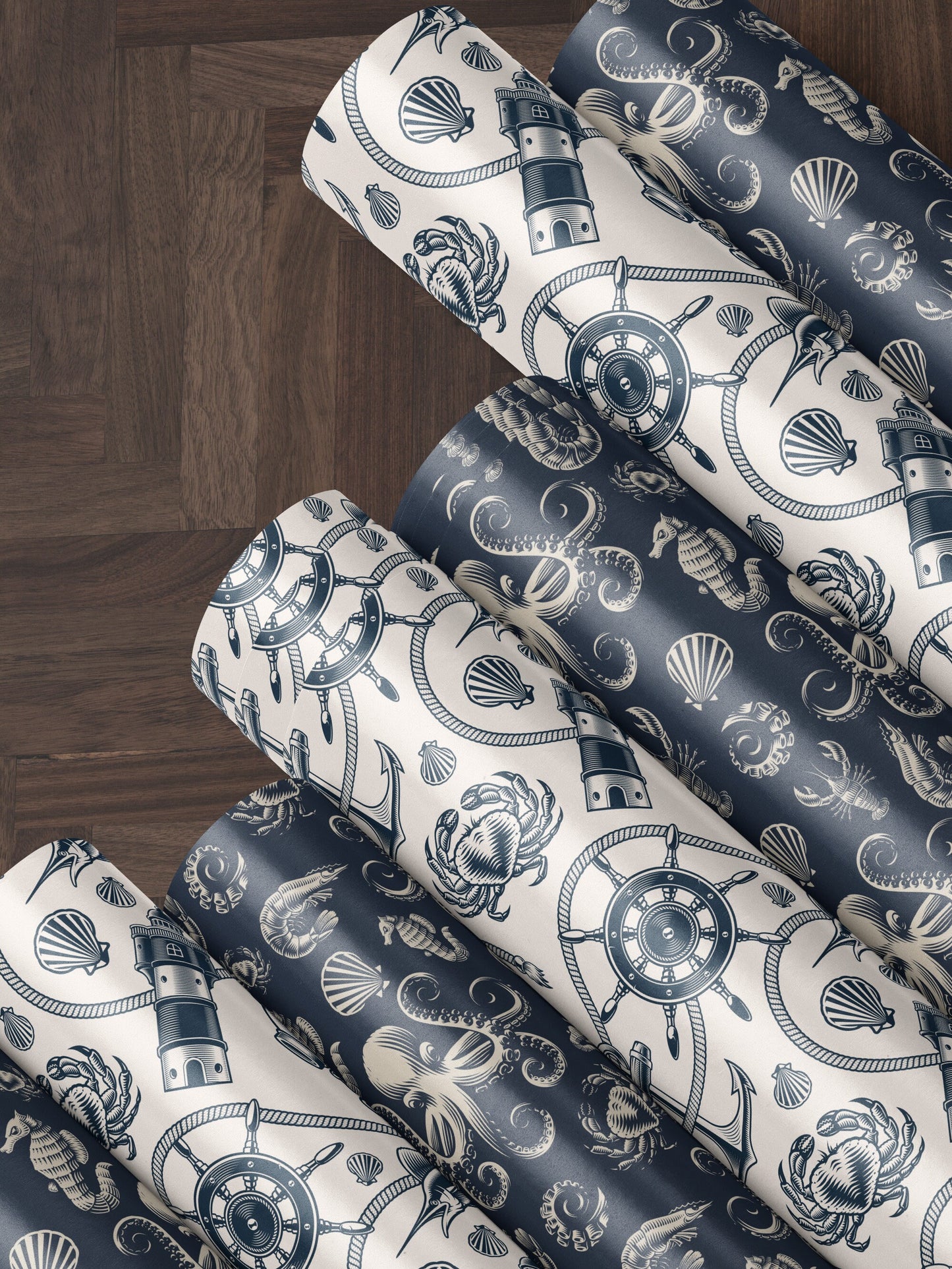 Octopus Gift Wrapping Paper Ocean Life Art Underwater Print Wrapping Paper Pattern Octopus Art Sea Life Gift Octopus Decor Scrapbook Paper