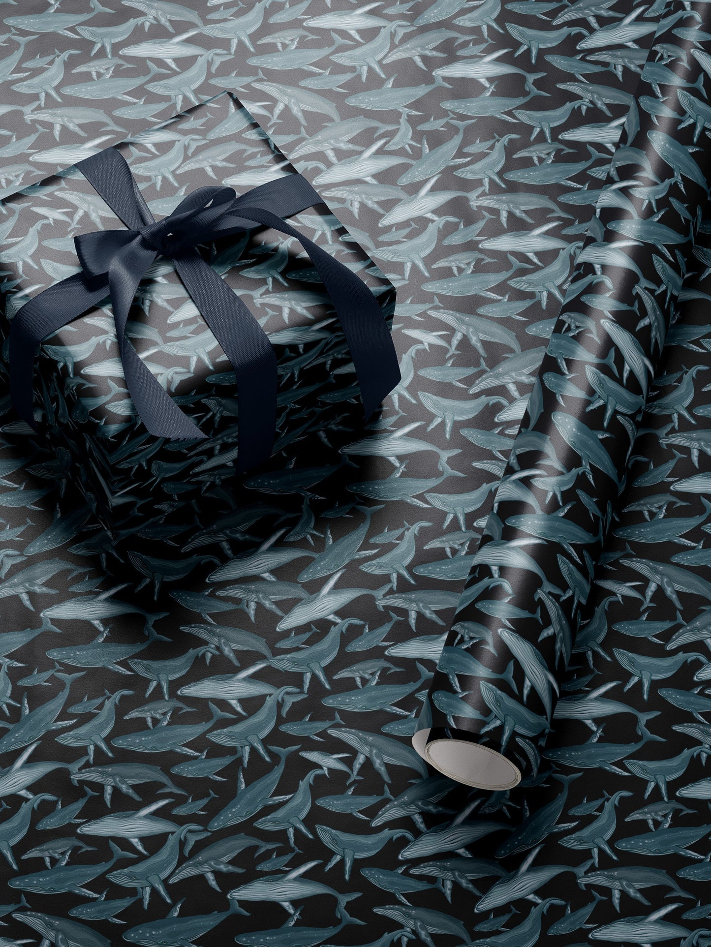 Whale Gift Wrap for Him Whale Art Print Sealife Wrapping Paper Kid Marine Life Print Blue Wrapping Paper Craft Supply Father Day Gift Dad
