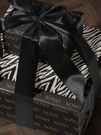 XOXO Wrapping Paper Love Gift Wrap for Special Occasion Wrapping Paper Wedding Gift for Valentines Day Gift for Her Date Night Gift