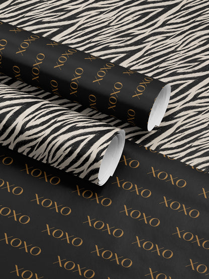 XOXO Wrapping Paper Love Gift Wrap for Special Occasion Wrapping Paper Wedding Gift for Valentines Day Gift for Her Date Night Gift