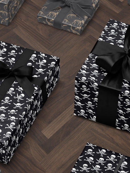 Pirate Wrapping Paper Boy Gift Wrap For Boy Wrapping Paper Birthday Gift Wrap Son Gift Wrap Skull Gift Wrap Birthday Boy Gift Wrap Pirate