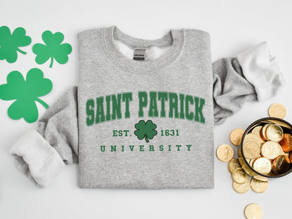 St Patrick's Day Sweatshirt, Lucky Charm Hoodie, St Patricks Day Shirt, Shamrock Shirt, Rainbow Sweater, Lucky Sweatshirt,Saint Patricks