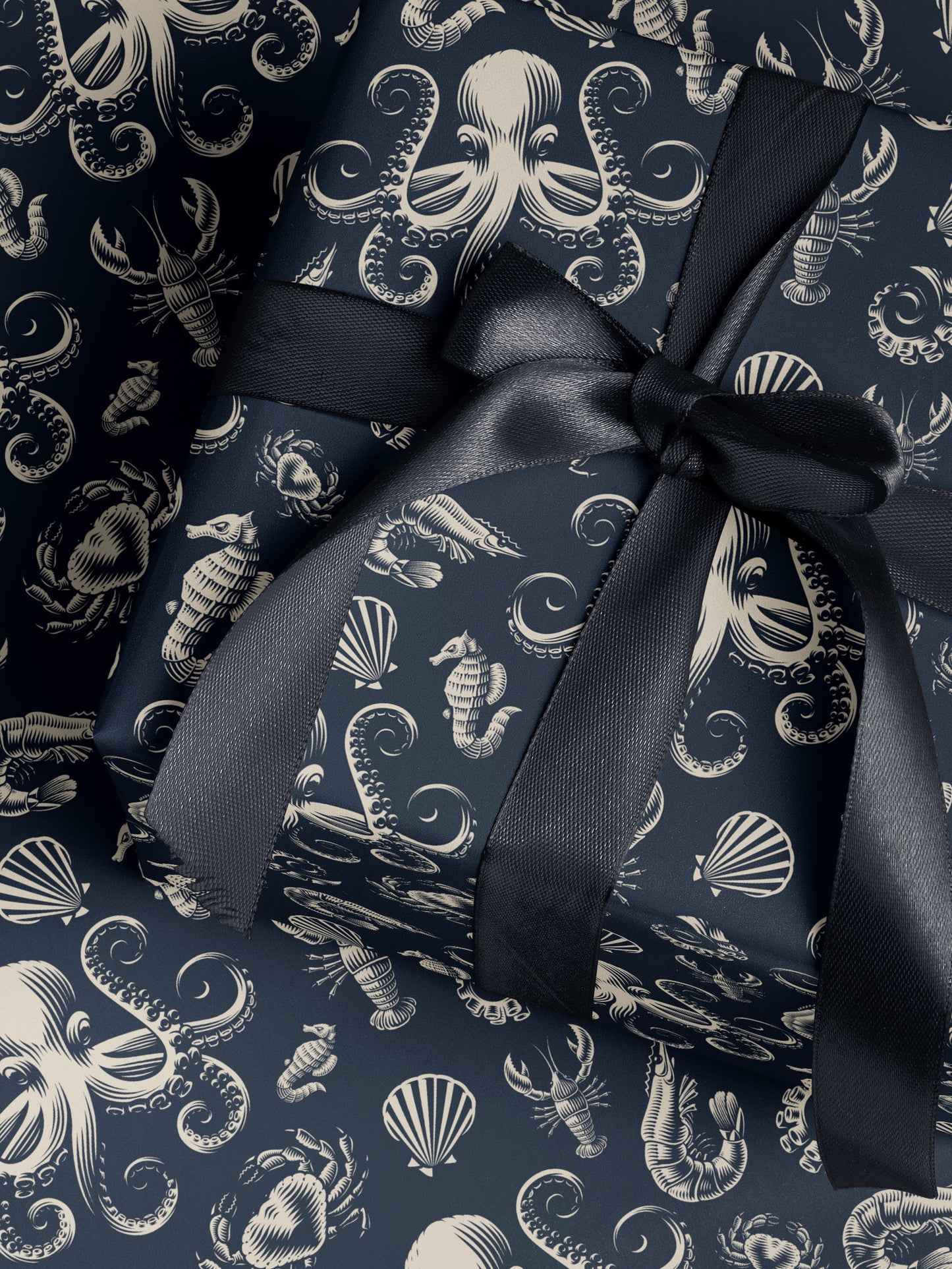 Octopus Gift Wrapping Paper Ocean Life Art Underwater Print Wrapping Paper Pattern Octopus Art Sea Life Gift Octopus Decor Scrapbook Paper