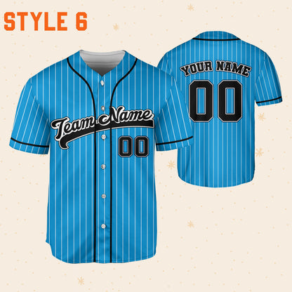 Personalized Name Custom Collection, Personalized Name Baseball Jersey, Custom Baseball Jersey Uniform Baseball Fans Baseball Lovers