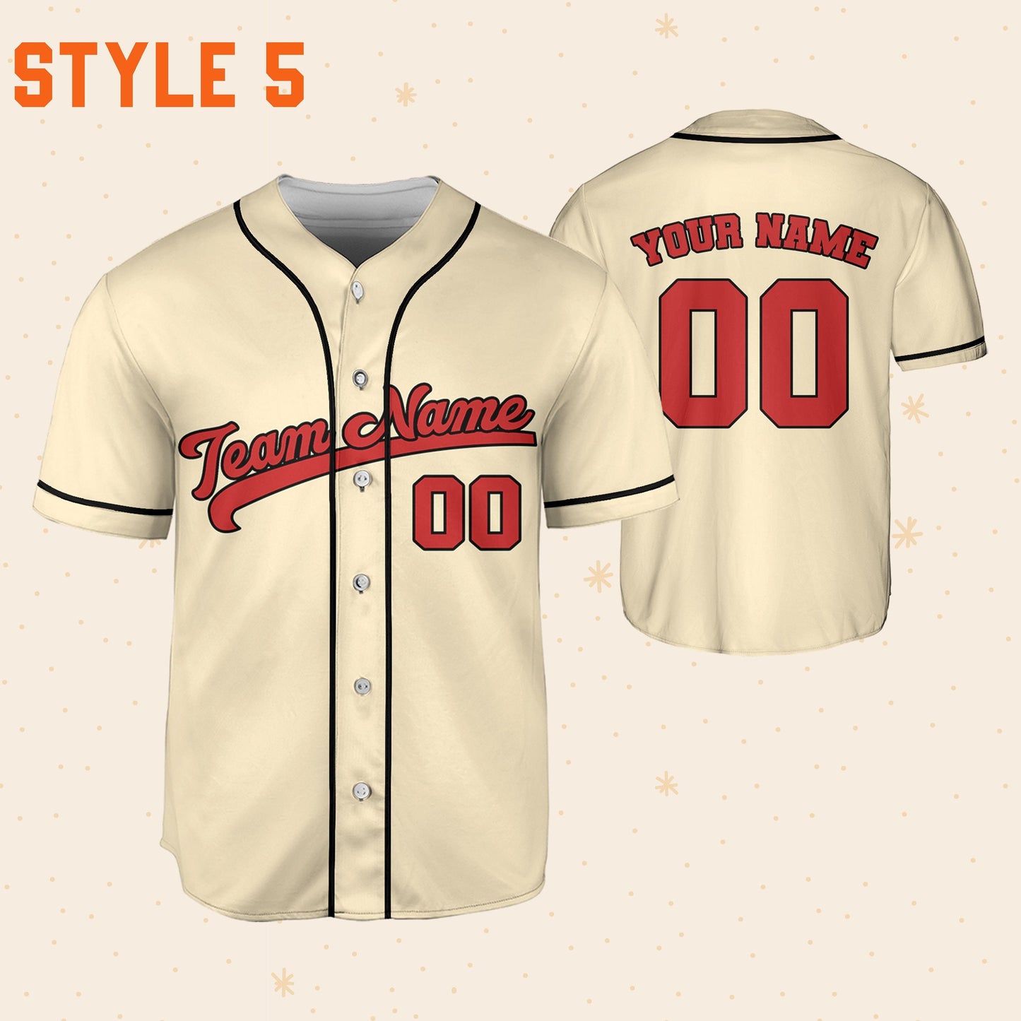 Personalized Team Name Awesome Custom Collection, Custom Team Name And Number Baseball Jersey, Baseball Jersey Uniform For Baseball Fans