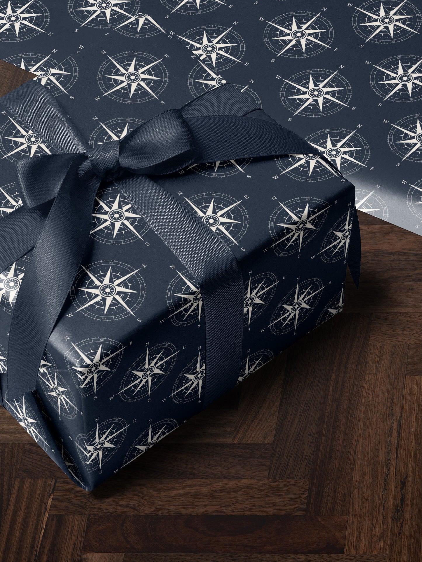 Compass Gift Wrap Compass Design Wrapping Paper Coastal Wedding Gift Idea Nautical Birthday Party Gift Dad from Son Paper Craft for Kid