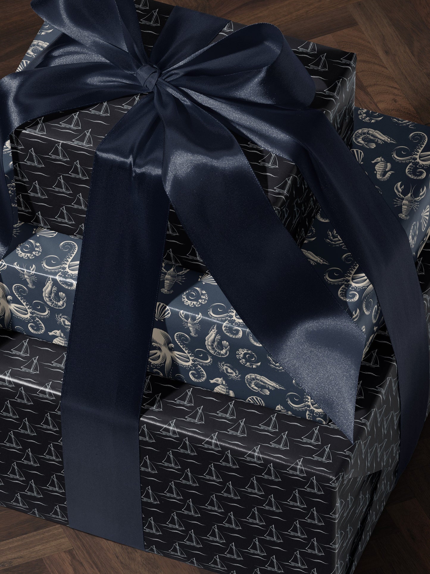 Sailboat Gift Wrap Paper Boating Gift for Men Sailboat Print Wrapping Paper Roll Yacht Gift Wrap Package Paper Sailor Gift Father Day Gift