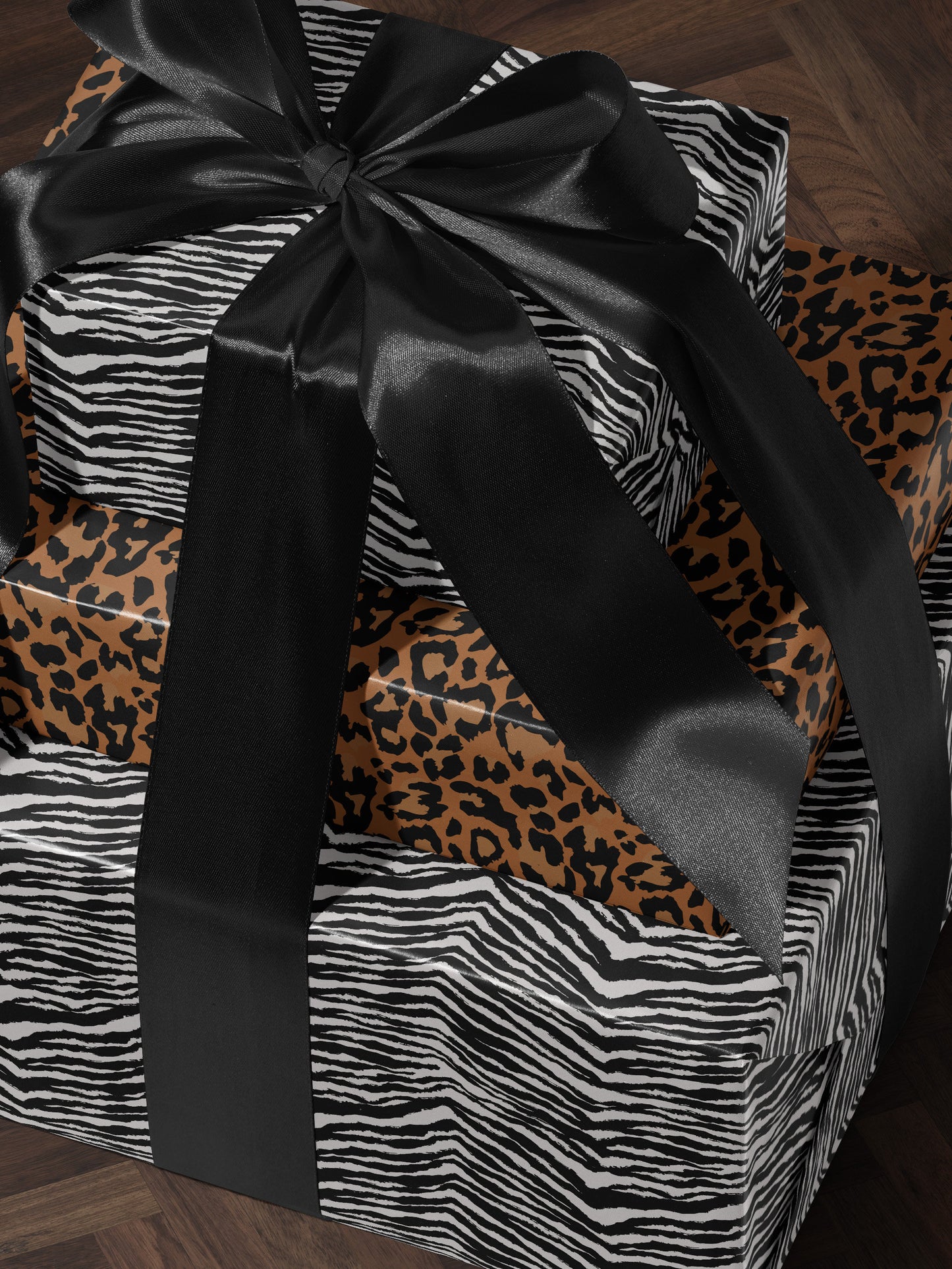 Zebra Stripe Gift Wrap Paper Animal Print Birthday Party Gift for Birthday Bridal Shower Gift for Bride Jungle Theme Paper Craft Supplies