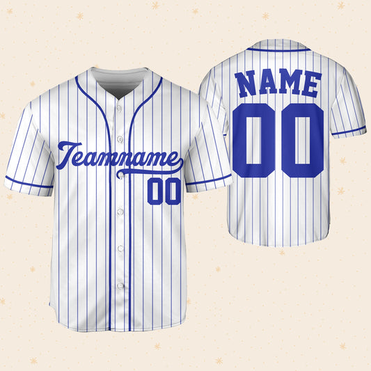 Custom Request Stripe Line Custom Colors Personalized Name Baseball Jersey, Custom Baseball Jersey Uniform Baseball Fans Baseball Lovers