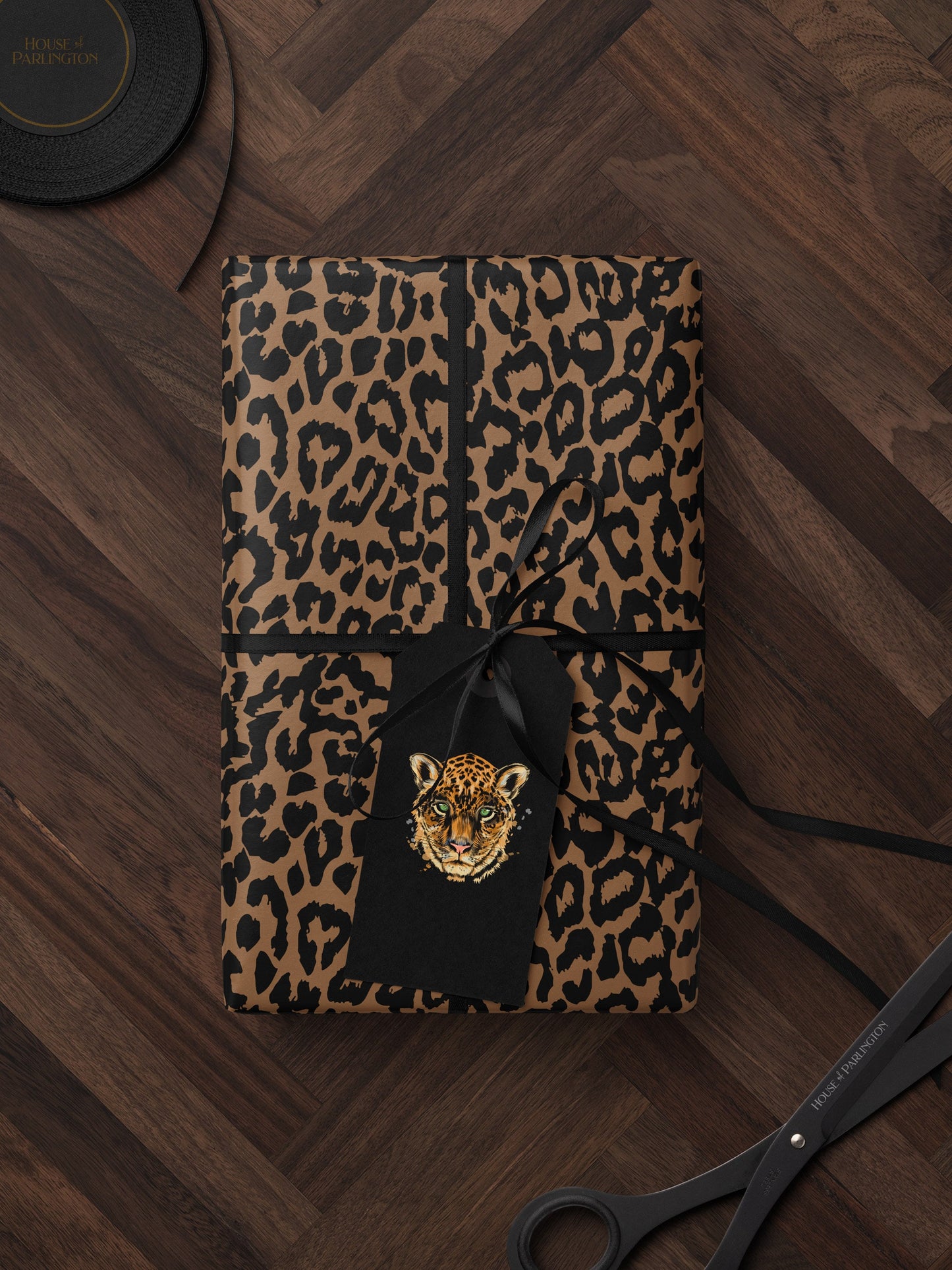 Leopard Print Wrapping Paper Cheetah Gift Wrap Animal Print Wrapping Paper Elegant Gift Wrap Birthday Gift Wrap Bachelorette Gift Wrap Spot