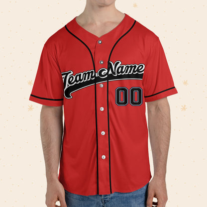 Personalized Name Custom Collection, Personalized Name Baseball Jersey, Custom Baseball Jersey Uniform Baseball Fans Baseball Lovers
