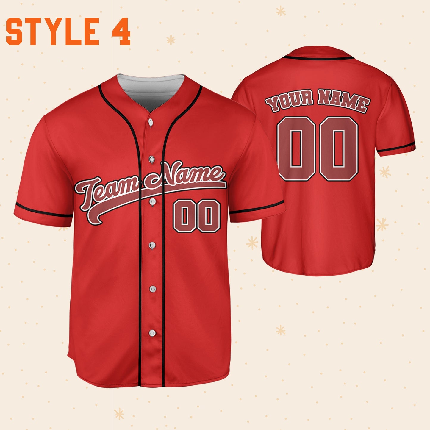 Personalized Team Name Awesome Custom Collection, Custom Team Name And Number Baseball Jersey, Baseball Jersey Uniform For Baseball Fans