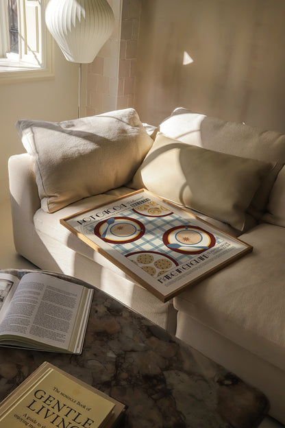 Hot Chocolate Print, Drink Poster, Modern Kitchen Decor, Retro Poster, Pop Art, Kitchen Art, Exhibition Poster, Illustration, Coffee Lover