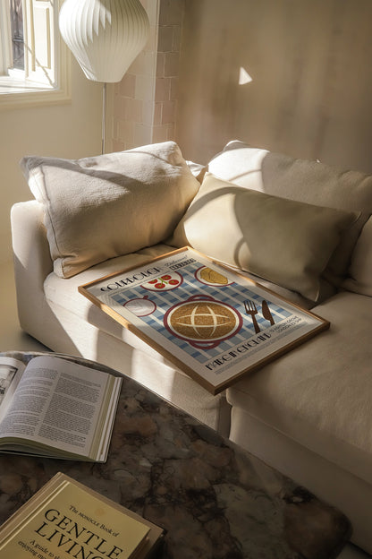 Sourdough Print, Kitchen Art, Kitchen Poster, Kitchen Print, Kitchen Wall Art, Food Poster, Modern Kitchen Decor