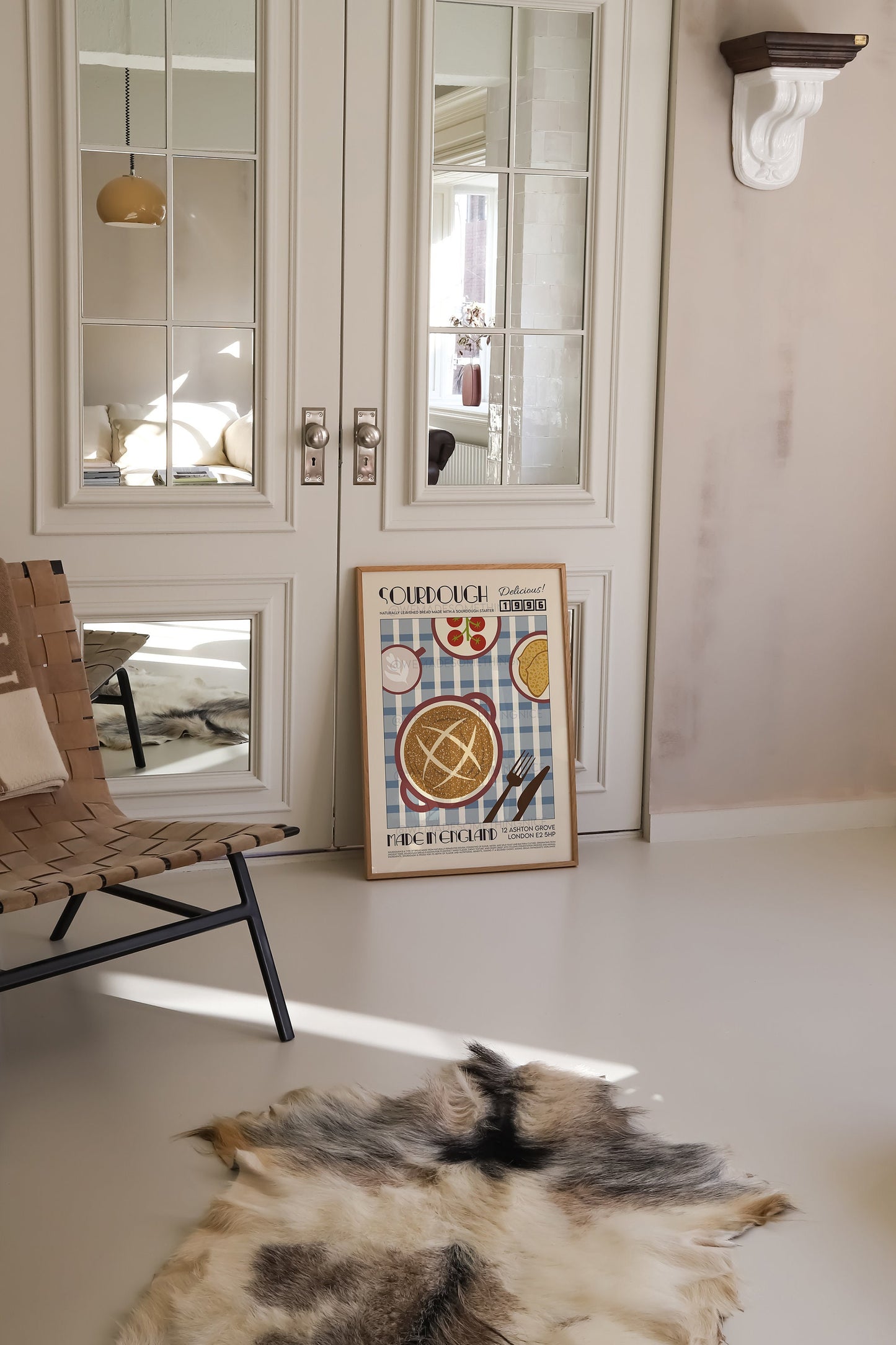 Sourdough Print, Kitchen Art, Kitchen Poster, Kitchen Print, Kitchen Wall Art, Food Poster, Modern Kitchen Decor