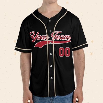 Personalized Team Name And Number Custom Collection Great, Custom Adult Kid Youth Baseball Jersey Sport Team Game Day Outfit Baseball Lovers